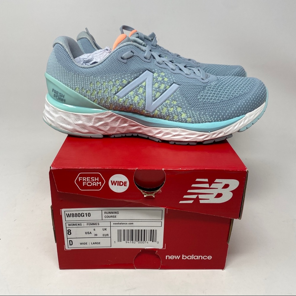 New Balance Fresh Foam W880G10
WOMEN'S RUNNING SHOES Training WIDE WIDTH